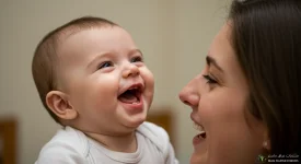 ماذا يرى الطفل الرضيع عندما يضحك؟ عالم من البهجة يراه طفلك الصغير